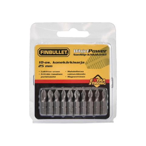 Finbullet Konekärki 25mm 10kpl