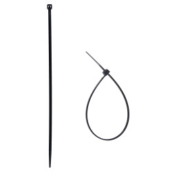 Finbullet Nippuside musta 100kpl 2,5x100mm