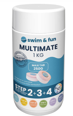 Yhdistelmätabletti MultiMate swim&fun 1kg