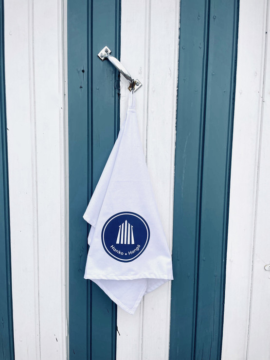 Keittiöpyyhe Hanko Hangö raitakoppi