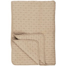 Ib Laursen torkkupeitto yksivärinen beige 