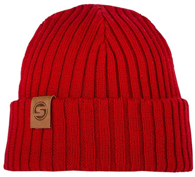 Superyellow Sailor merinovillapipo punainen