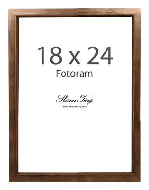 Sköna ting kehys ruskea koko 18 x 24 cm 