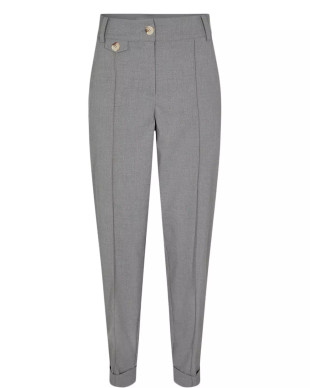 Numph Nucaro housut harmaat lahkeen pituus 3/4 