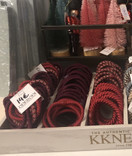 Kknekki hiuslenkit bundle slim red