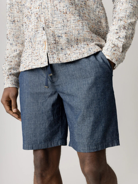 Mos Mosh Gallery Wilson shortsit blue chambray