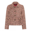 Soulmate Effy  lyhyt bouclejakku rosa