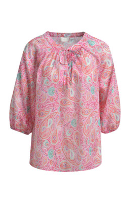 Milano pusero Paisley pink