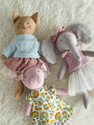 Eläinystävät minipehmot 3 kpl 