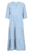 Nikki TT pellavamekko  Blue bell