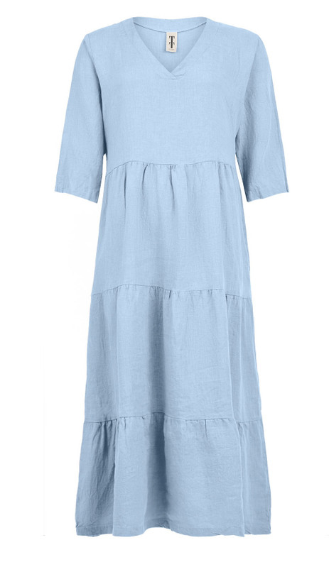 Nikki TT pellavamekko  Blue bell