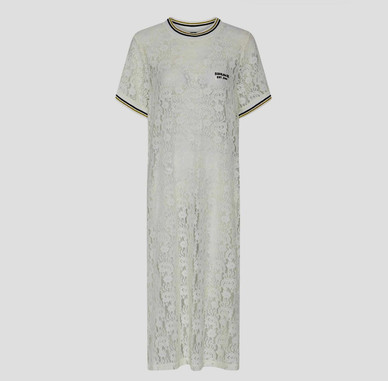 Soulmate pitkä pitsimekko Bullet 3 off white