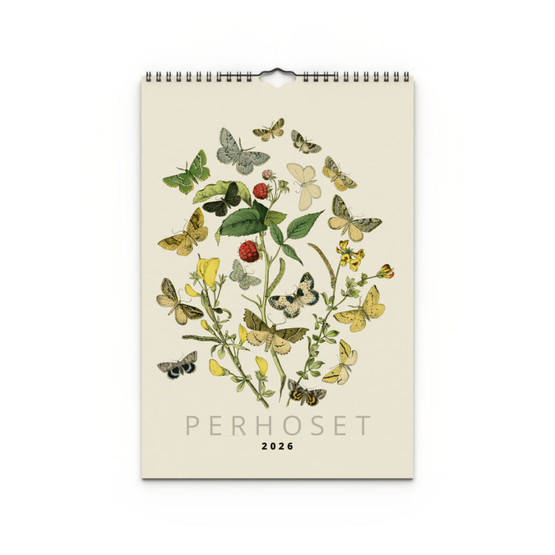 Seinäkalenteri 2026 Perhoset