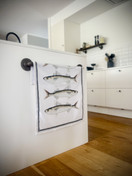 Keittiöpyyhe  kalat 50 x 70 cm 