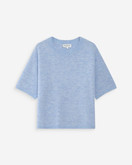 Grace&Mila Vamos lyhythihainen neule vaaleansininen