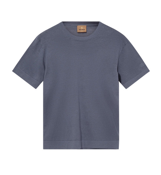 Mos Mosh Gallery Crowe Knit Tee Flint Stone 