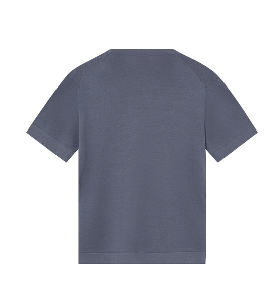 Mos Mosh Gallery Crowe Knit Tee Flint Stone 