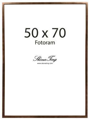 Sköna ting kehys ruskea koko 50  x 70 cm 