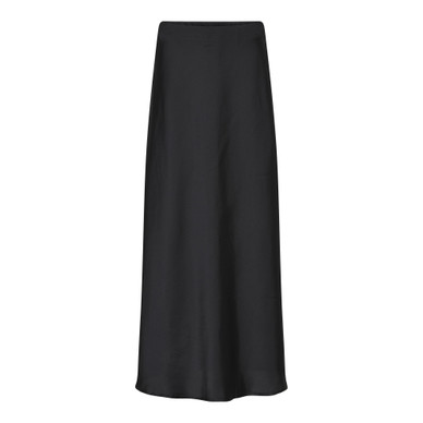 Soulmate pitkä satiinihame musta