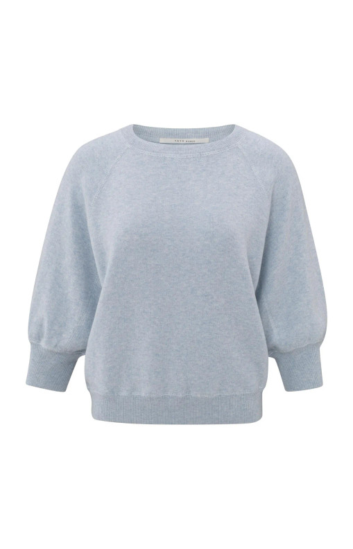 Yaya svetari  Gray  Dawn  Blue  puolipitkät raglan hihat 