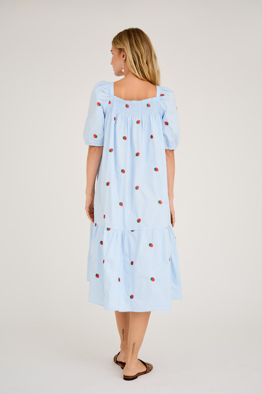 Winnie mekko Light Blue Strawberry