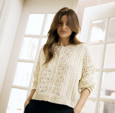 Soulmate pitsineule Mollie luonnonvaalea XL 