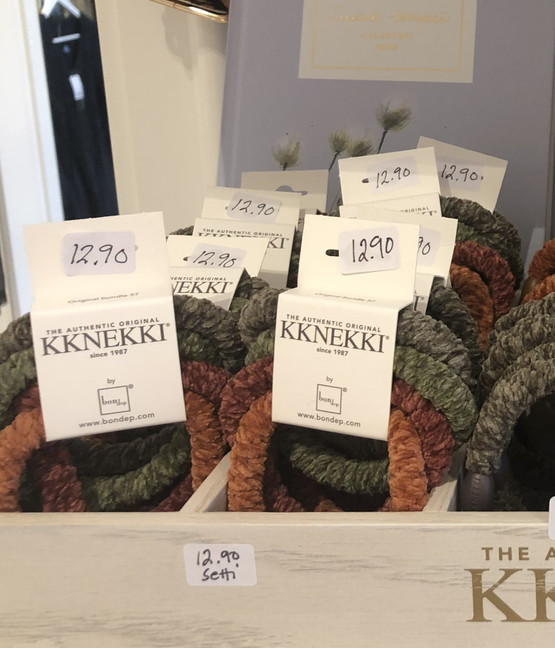 Kknekki hiuslenkit bundle velvet 