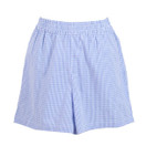 Siniset ruudulliset shortsit one size
