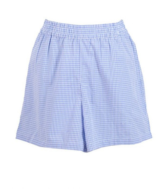 Siniset ruudulliset shortsit one size