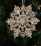 Lumihiutale joulukoriste glitter 1 