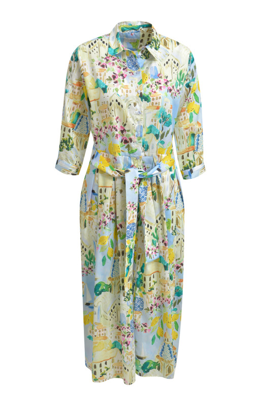 Milano mekko sitruunat light blue
