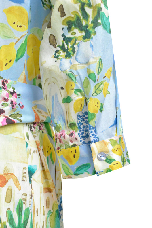 Milano mekko sitruunat light blue