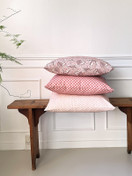 Tyynynpäällinen Mason light pink 50 x 50 cm 