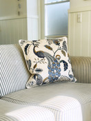 Vanilla Fly Navy bird samettityynynpäällinen 50x50