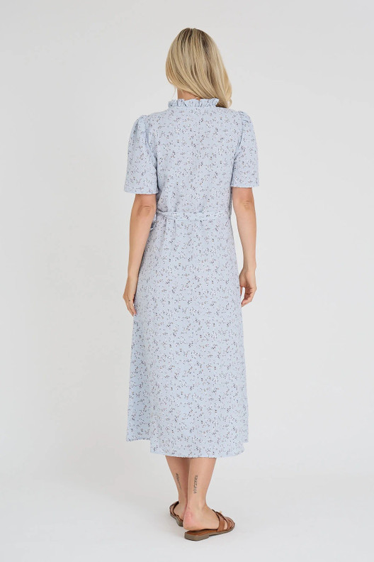 A-View Peony kietaisumekko light blue