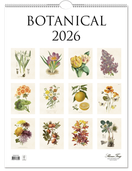 Sköna Ting Botanical seinäkalenteri 2026