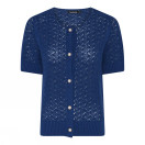 Soulmate Shyla 1 lyhythihainen neuletakki deep blue