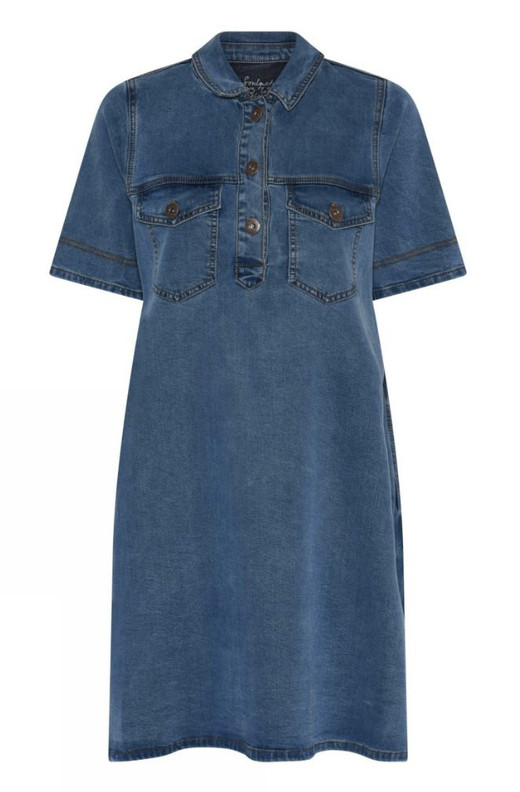 Soulmate Vinnie farkkumekko denim blue