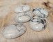 Howliitti cabochon 40/30/8 mm
