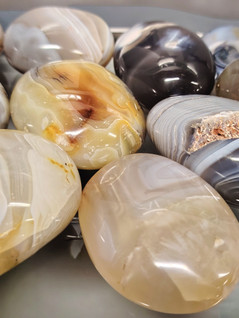 Raita-akaatti ovaali 50-70 mm