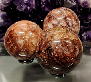 Hematoidikvartsi kuula n 60 mm