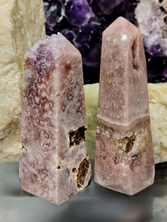 Pinkki ametisti obeliski 110-120 mm