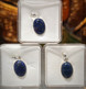 Lapis latsuli/hopea925 riipus ovaali 14 mm