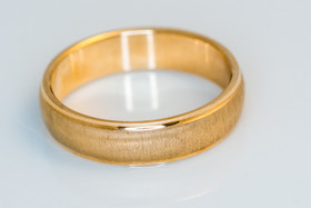 5mm Matta kihlasormus, koot 17,5-19,5