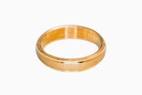 4mm FL matta kihlasormus, koot 15-17