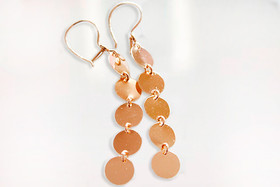 Laatta koukkukorvakorut 