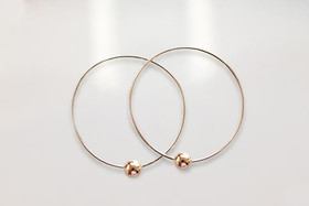 Hoitorengas-korvakorut Ø22mm, 4mm pallo