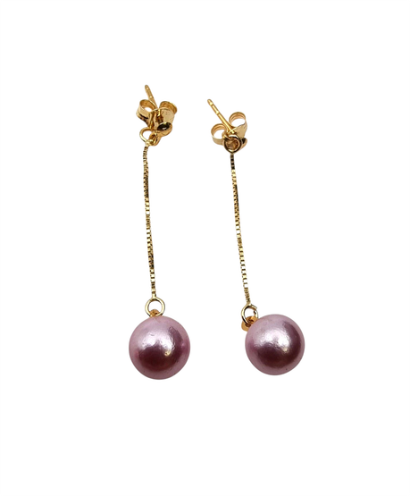 6,5mm helmiäinen venetsiaketjussa