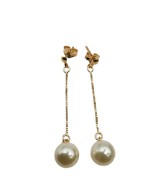 6,5mm helmiäinen venetsiaketjussa