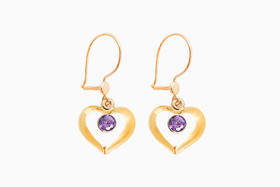 Kultaiset Sydänkorvakorut